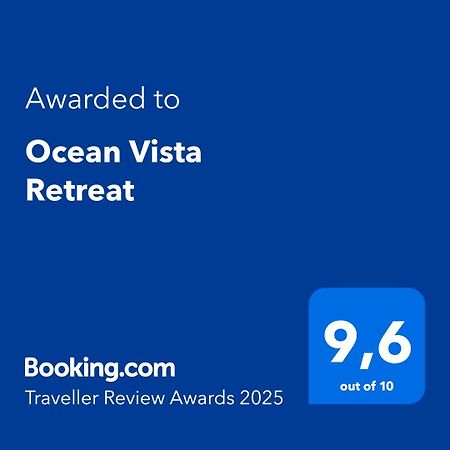 Ocean Vista Retreat Villa Skala Polichnitou Bagian luar foto