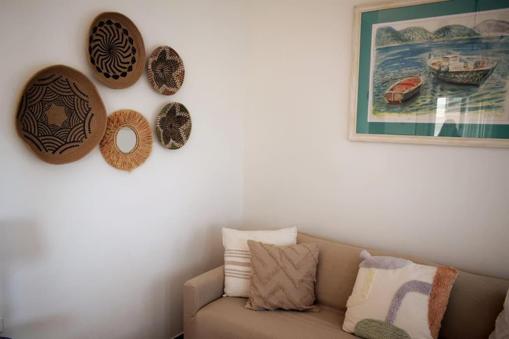 Ocean Vista Retreat Villa Skala Polichnitou Bagian luar foto