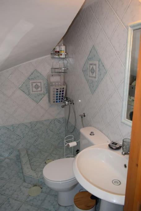 Ocean Vista Retreat Villa Skala Polichnitou Bagian luar foto