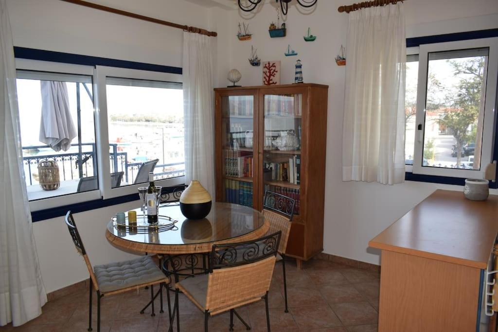 Ocean Vista Retreat Villa Skala Polichnitou Bagian luar foto