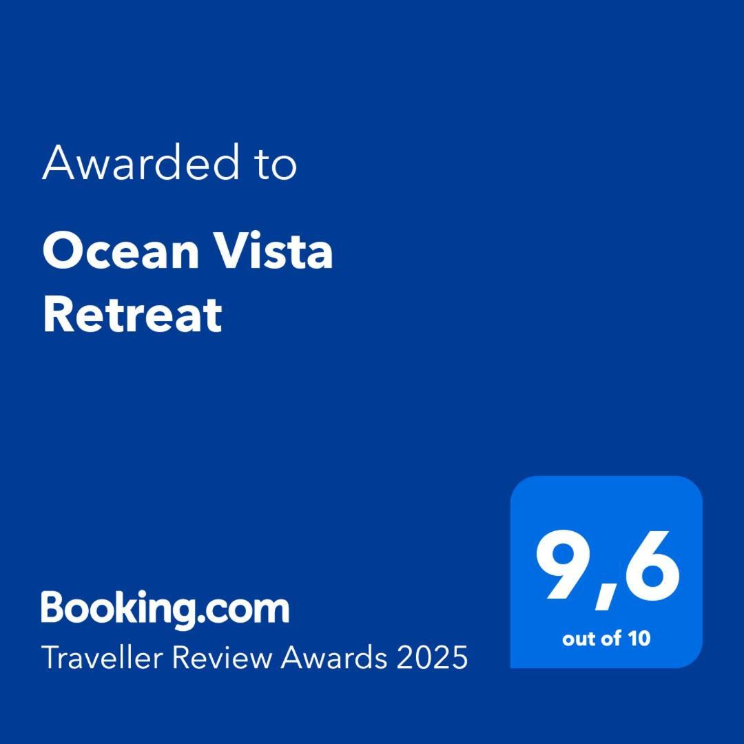 Ocean Vista Retreat Villa Skala Polichnitou Bagian luar foto